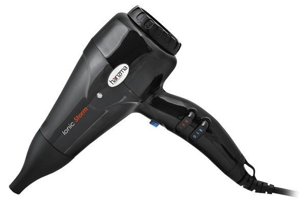Фен HARIZMA Ionic Storm 1900W черный (h10205-15)