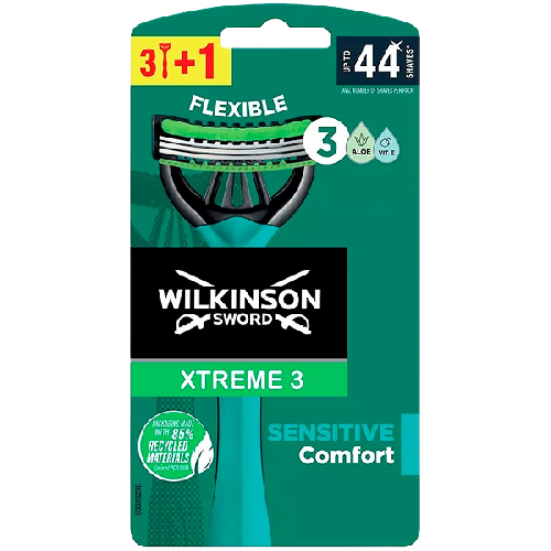Wilkinson Одн.станок XTREME 3 Sensitive (4 шт.)