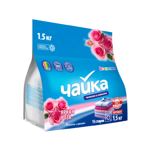 ЧАЙКА Автомат яркая роза 1,5 кг