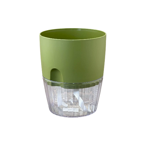 Аквадуэт 1,5  папоротник с поддоном цветочный горшок