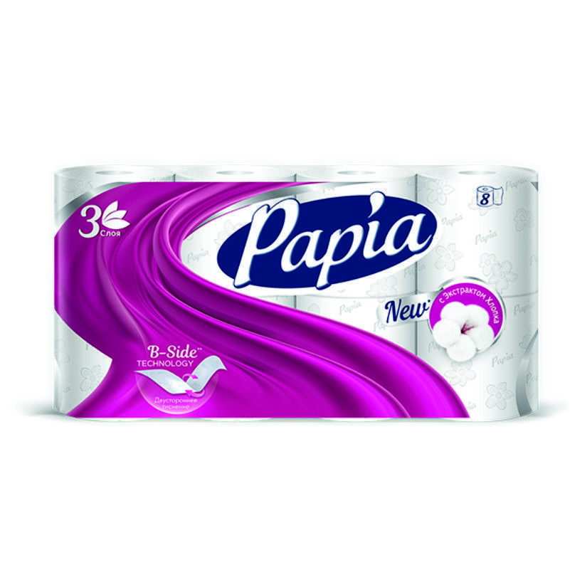 белая