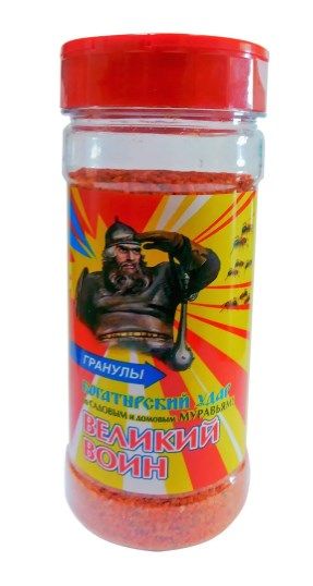 Великий Воин ГРАНУЛЫ от муравьев 400г упак 18шт