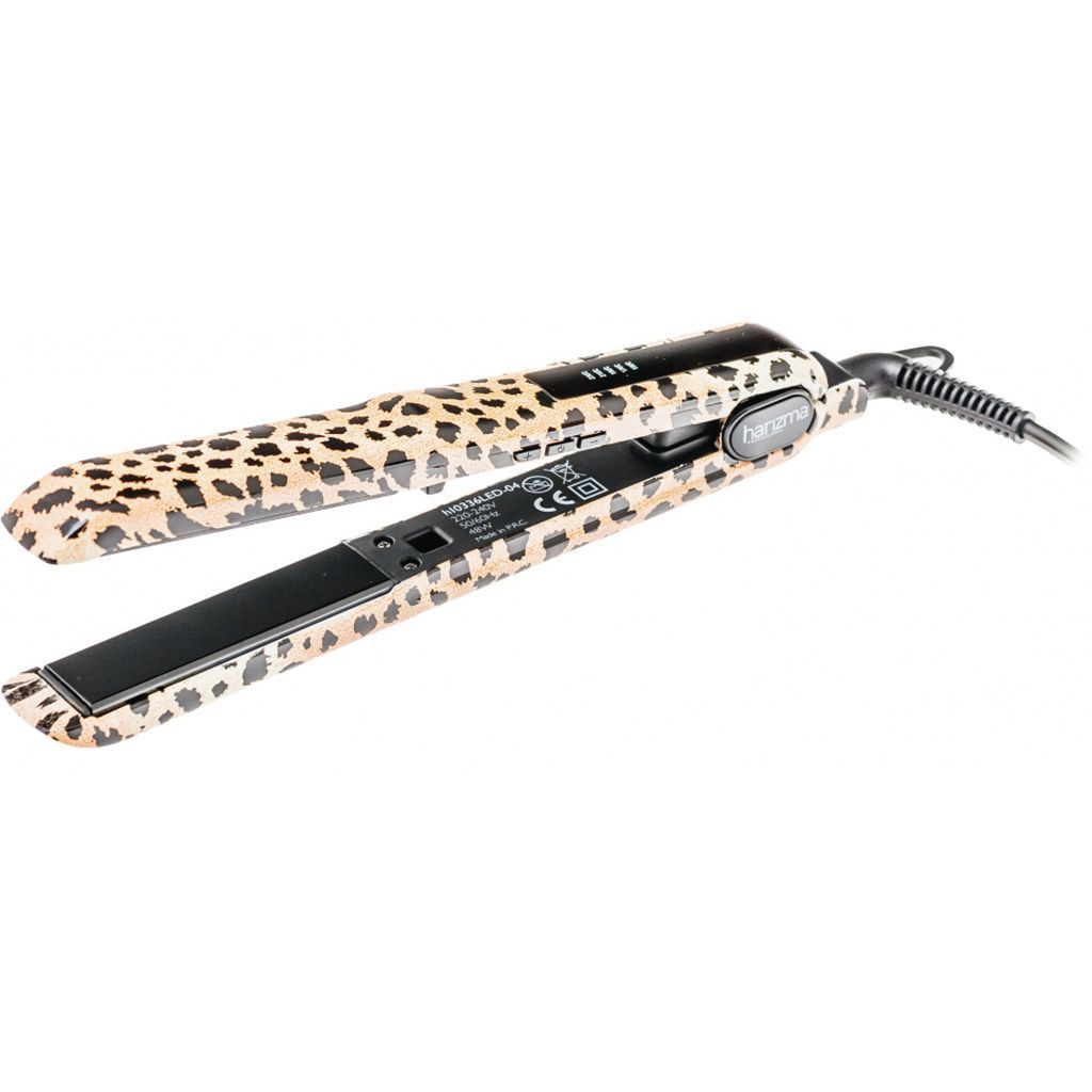 Щипцы выпрям. HARIZMA Style Colors 21х88мм, ягуар (h10336LED-04)