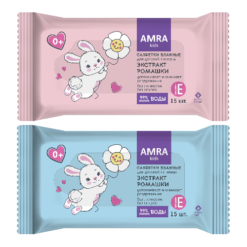 салфетки amra  детские 15