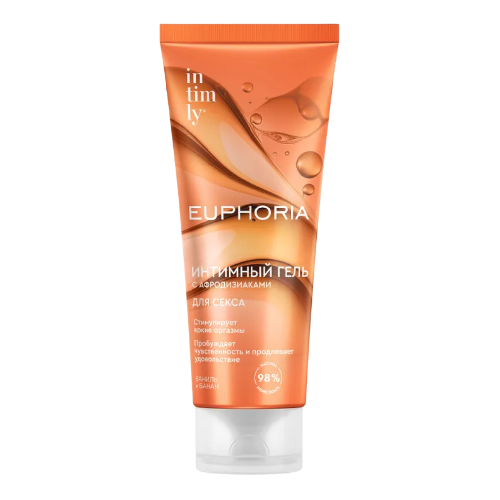 INTIMLY Гель для интимной гигиены с натуральными афродизиаками ваниль и банан 75мл GB-8496