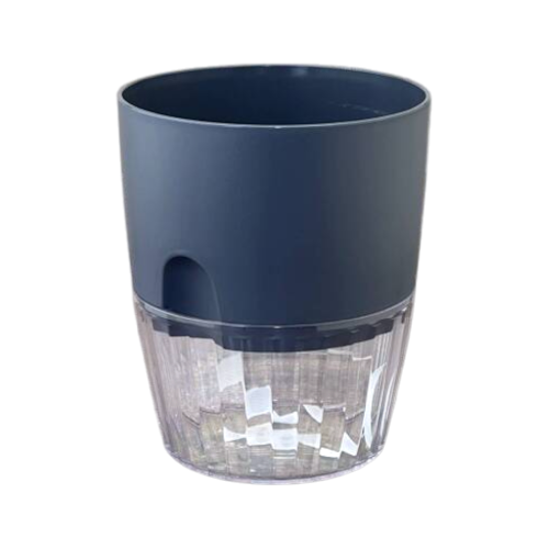 Аквадуэт 2,6  антрацид с поддоном цветочный горшок