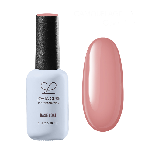 _База камуфлирующая каучуковая нюдовая, Camouflage Base Nude,  8 мл (8922) LOVIA CURE