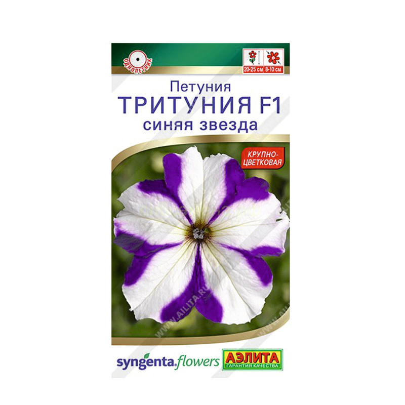петуния тритуния синяя звезда