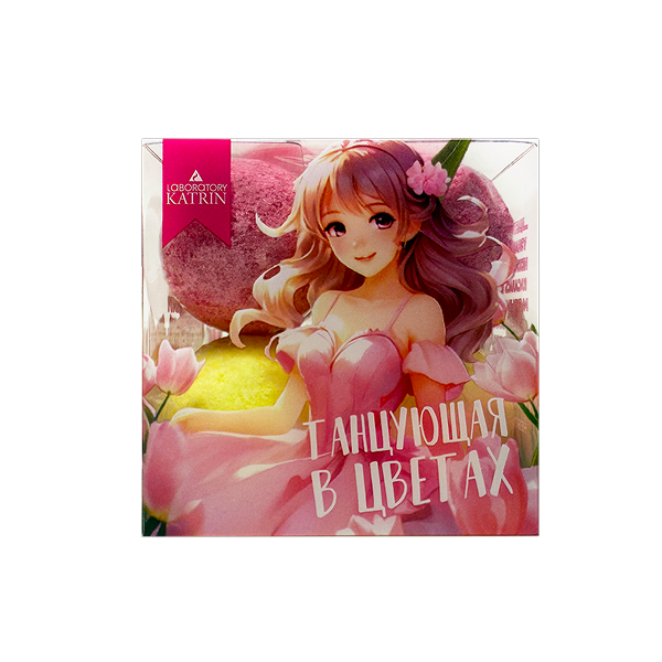 Танцующая в цветах_лицо